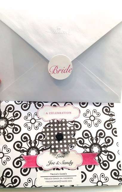Bridal Shower Card with Bow