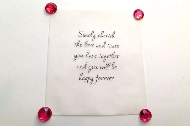 Bridal Shower Card with Bow