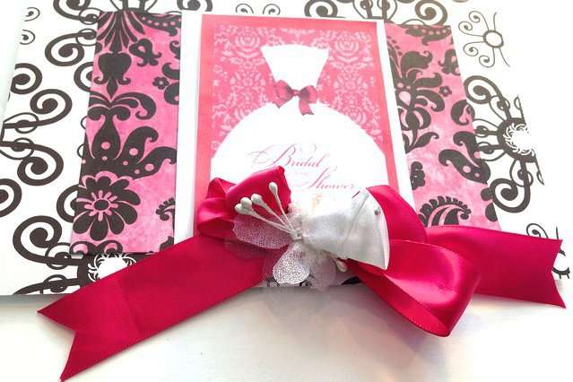 Bridal Shower Card with Bow