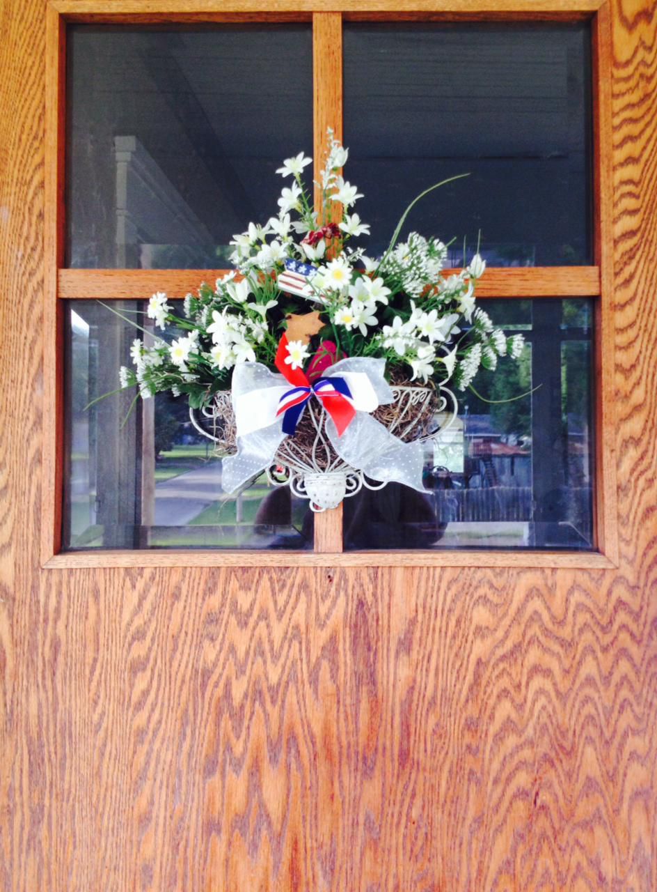 Decorated Bowdabra Firecracker Bow for 4th of July