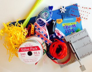 Windsock Kids Crafts for 4th of July