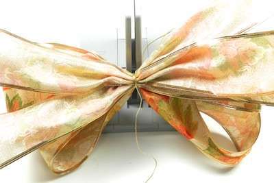 Bow for Wall Gift baskets Thanksgiving centrepieces