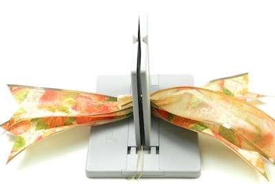 Printed Ribbon Cornucopia Crafts for Kids