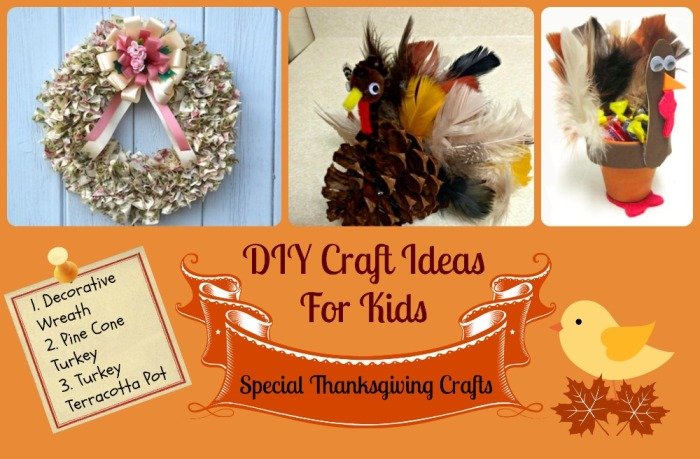 3 Quick & Easy Thanksgiving DIY Craft Ideas for Kids 