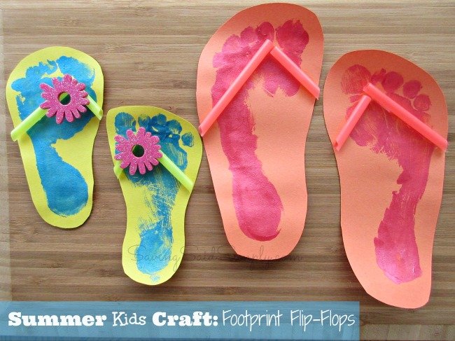 Footprint Flip Flops