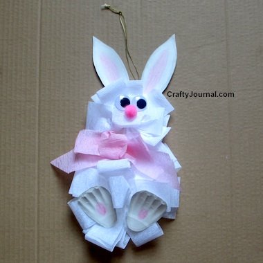 Big Bow Bunny Crafts Tutorials - Bowdabra Crafts Making Idea