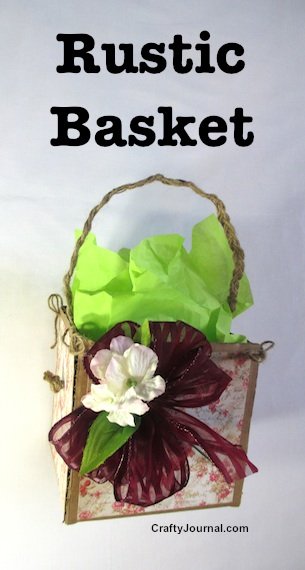 Adorable Mother’s Day Rustic Basket Gifts