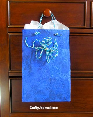 Gift Bags from Recycled Cereal Boxes by Crafty Journal