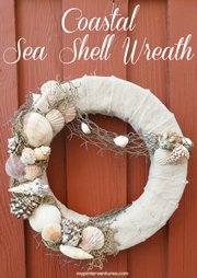Coastal Sea Shell Wreath