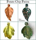 Potato chip patina