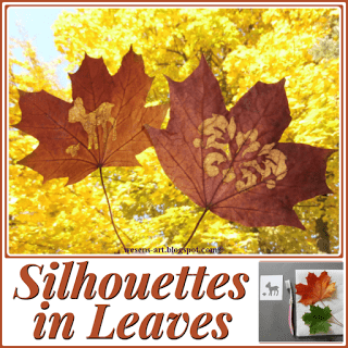 Silhouettes in Leaves 