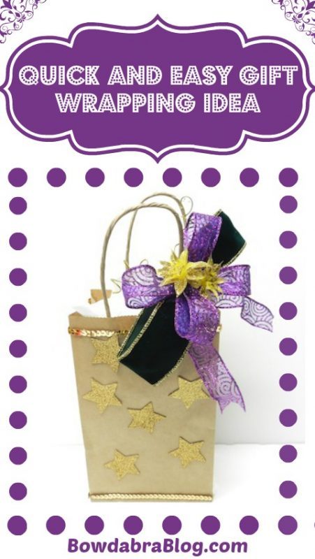 Quick and Easy Gift Wrapping