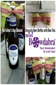 How to Make a Cute Bottle Bow for Father’s Day
