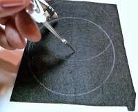 Halloween spider hairband material