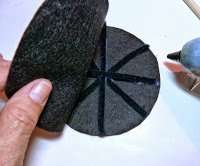 how to make Halloween spider hairband