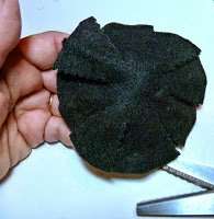 DIY Halloween spider hairband 