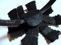 Make Halloween spider hairband