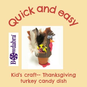 Thanksgiving Turkey Candy Dish Gift