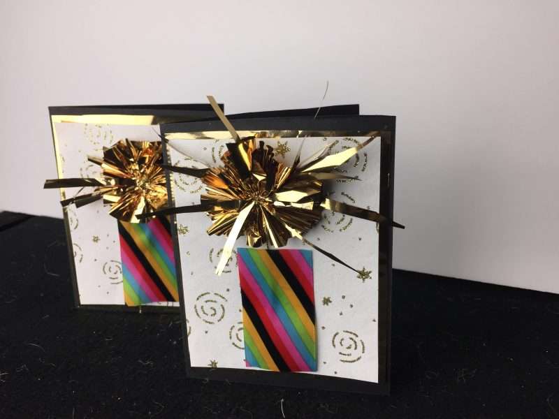 card with candle Bowdabra