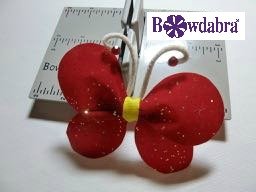 Butterfly hair bow