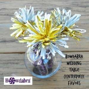 wedding table centerpiece favors