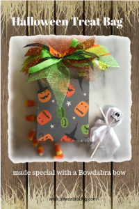 How to Make a Special Halloween Treat Bag 
