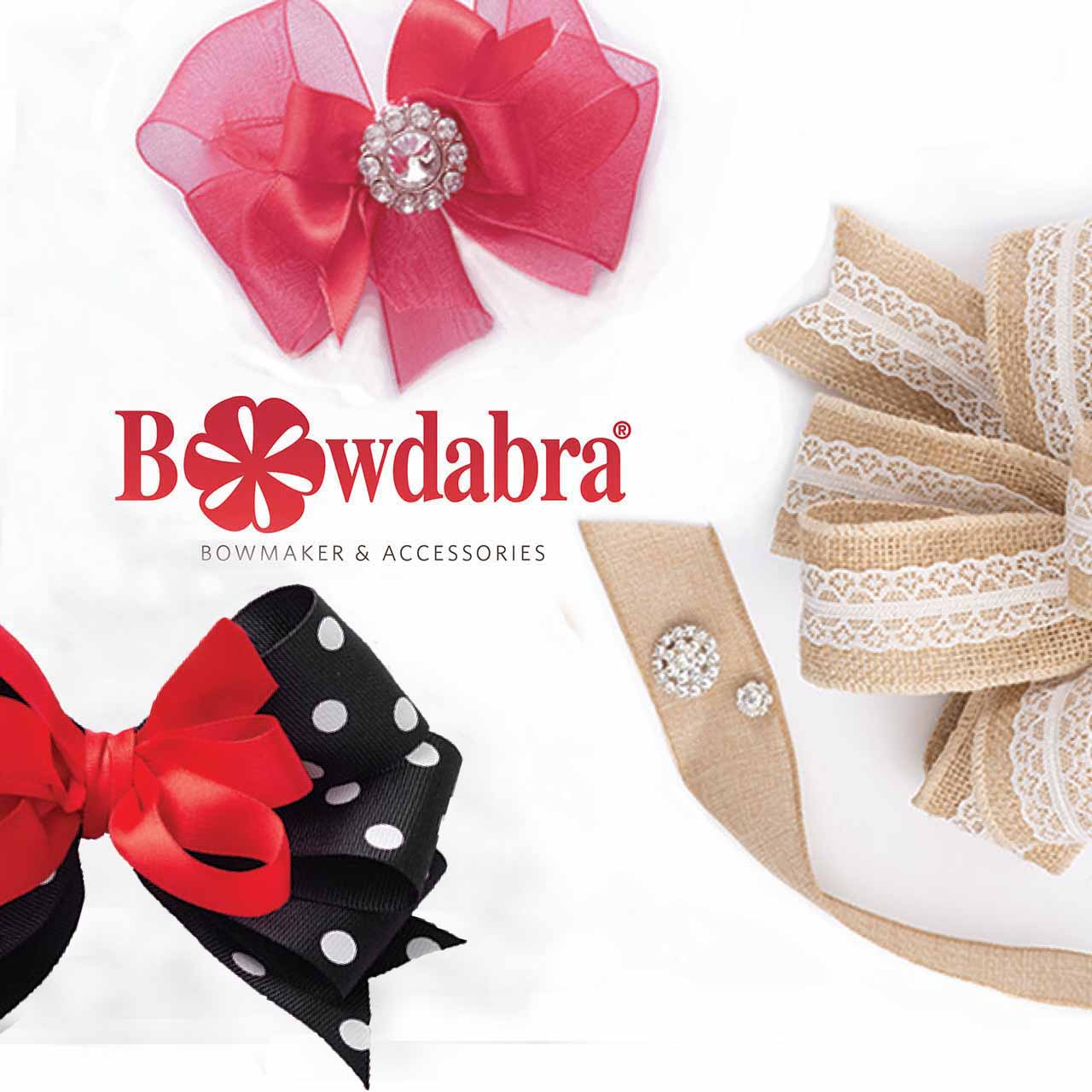 Buy Hair Bow Making Kit Online: Mini Bowdabra Hair Bow Tool and Ruler Kit