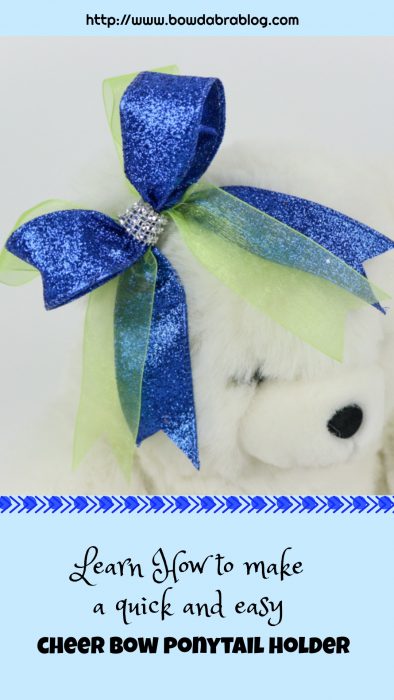 how to make cheer bows with ribbon