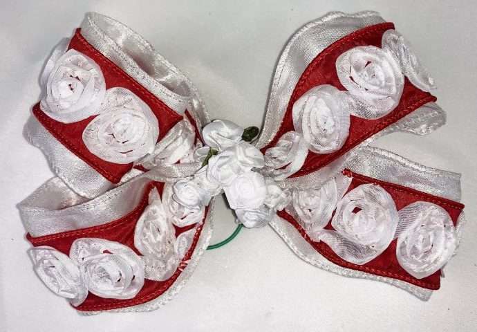 Beautiful 3D Rose Bow