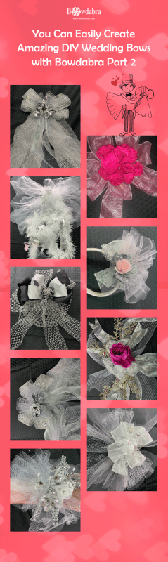 How to make wedding bows 