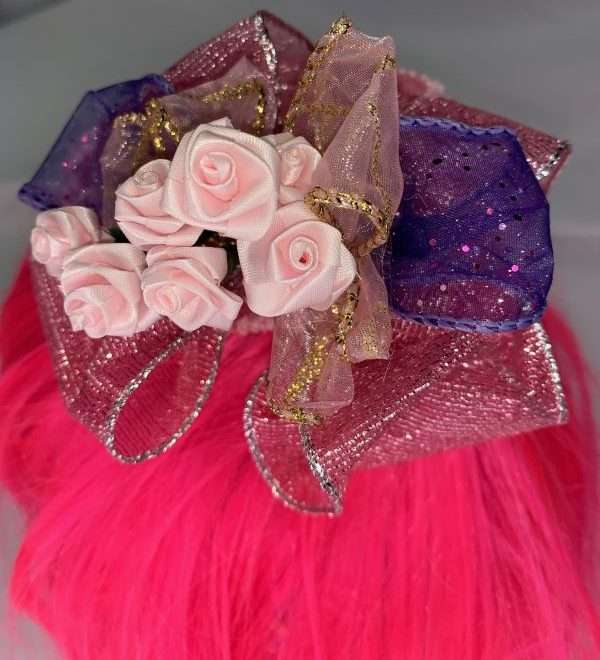 Pink-Purple Hair Bow