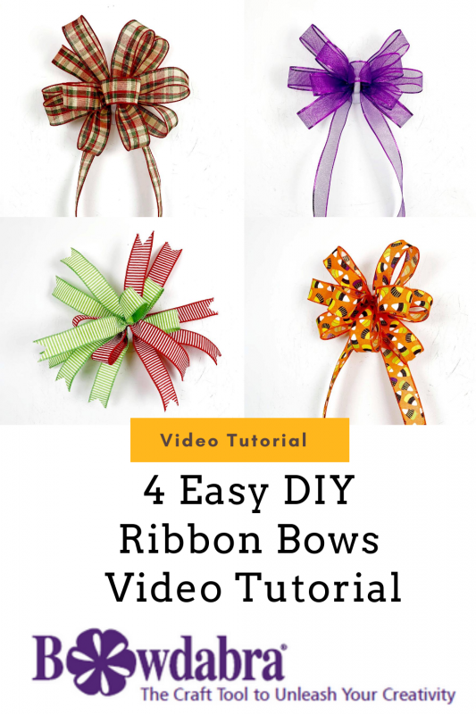 How to Make Traditional Fall/Christmas Bows with Bowdabra | Christmas Bows