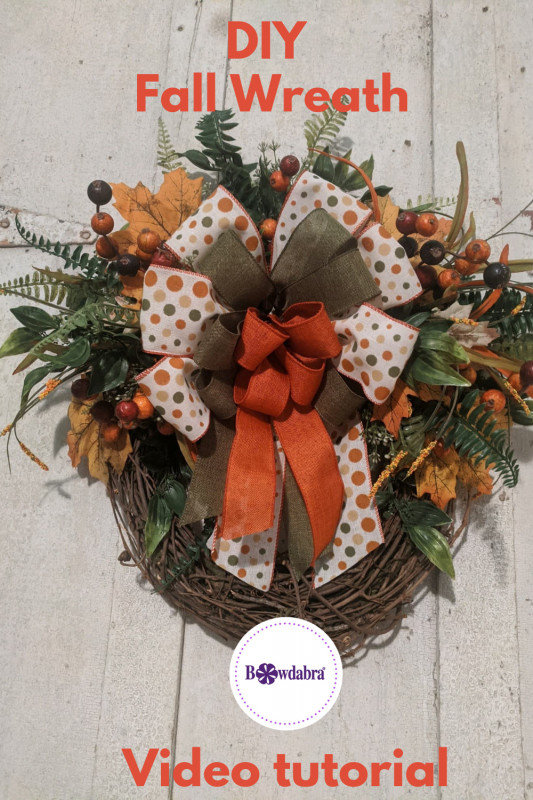 fall grapevine wreath