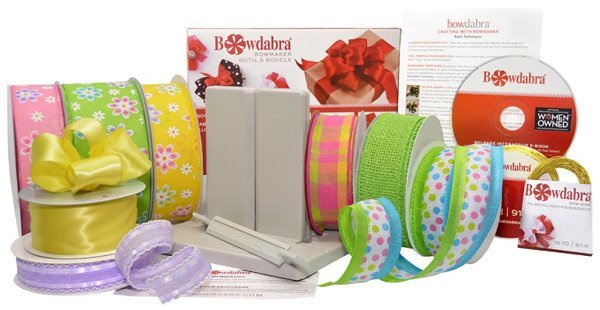 RP RIBBON Bowdabra Bow Maker Complete Christmas Starter Pack