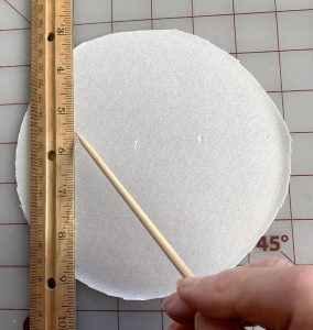 Kid's craft - How to upcycle a styrofoam plate into a stunning flower :  Bowdabra