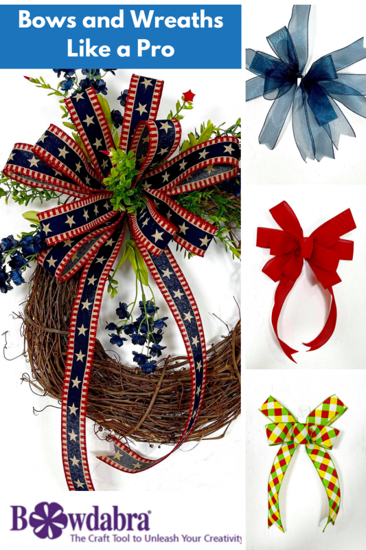 Create Bows and Wreaths Like A Pro With Bowdabra