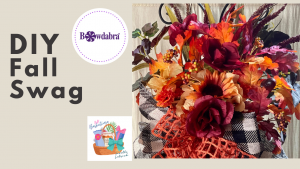 Video how to - Make an amazing autumn door swag with Bowdabra : Bowdabra