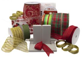  Bowdabra Designer Bow Maker Kit, Large Bundle with 100yd Gold  Bow Wire for Creating Gift Bows, Swags, Decorations, Hair Bows, Party  Favors, Corsages : Health & Household