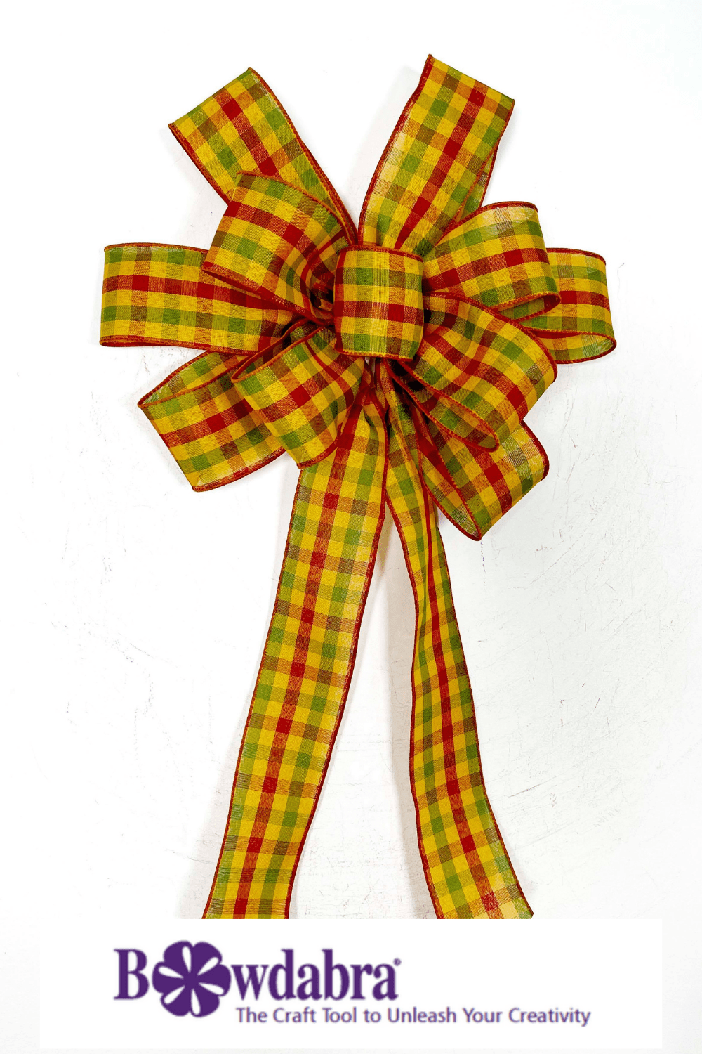 DIY Funky Fall Bow by Bowdabra