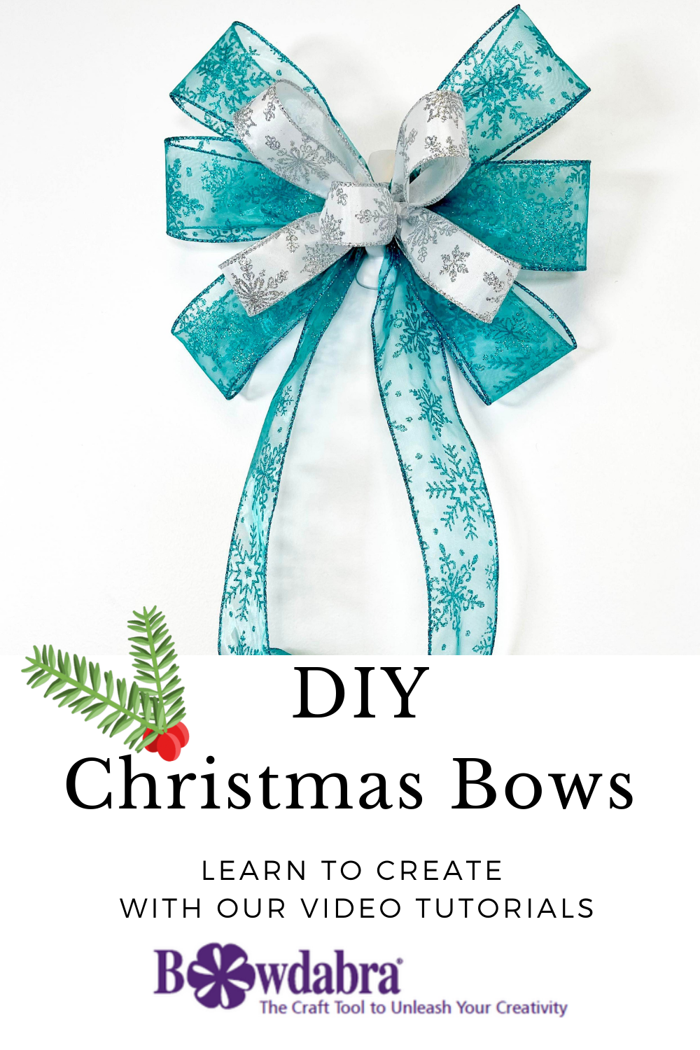 How To Make DIY Bows for Christmas – Bowdabra Tutorial