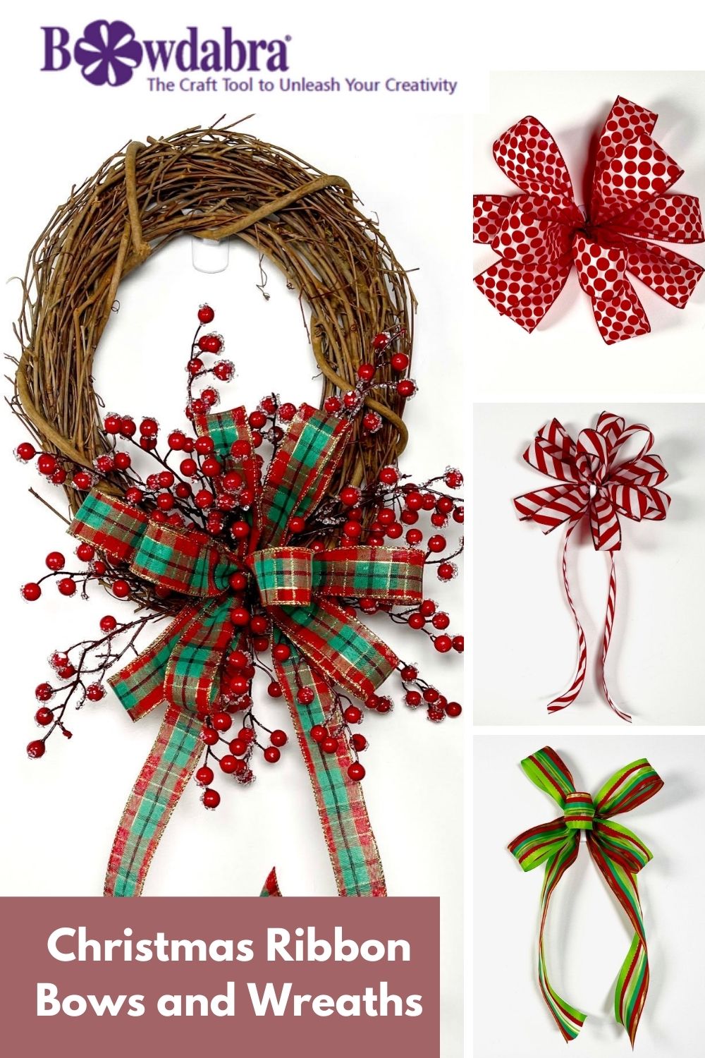 christmas decor bows