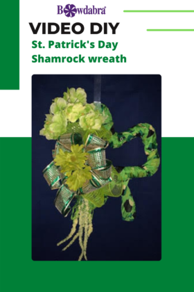 St. Patrick's Day Shamrock Wreath