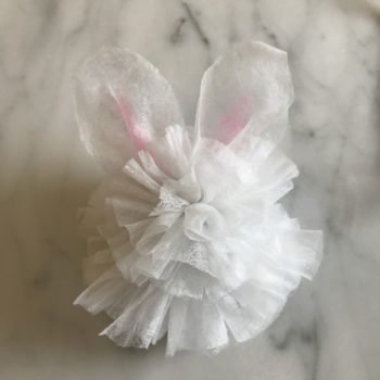 Tie Ears to Back Side of Bows