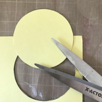 Cut Out Traced Shape