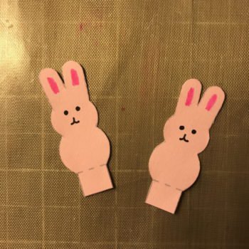 Draw Facial Features on Bunnies