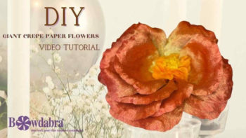 giant crepe paper flower 