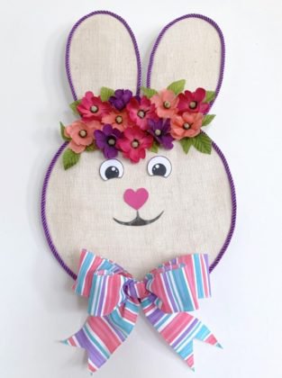 Bunny wall hanging