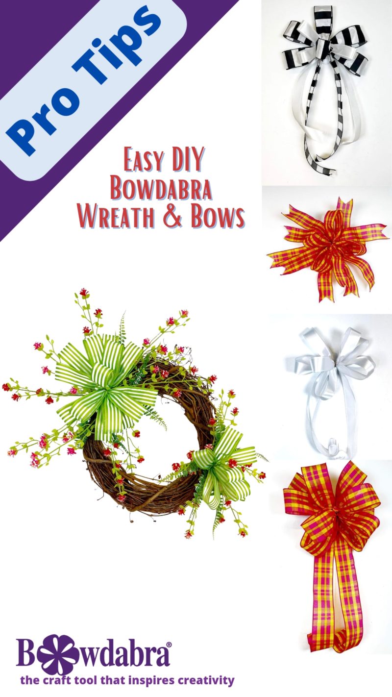 How To Make DIY Classic Style Wreath & Bows – Bowdabra Tutorial