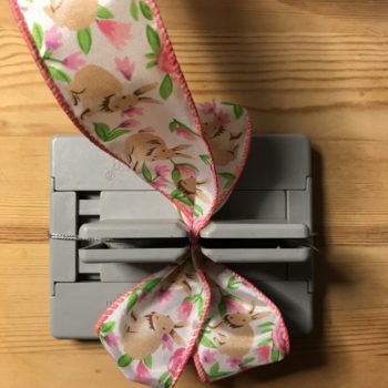 Make Fold Over Bow with Five Loops on Each Side