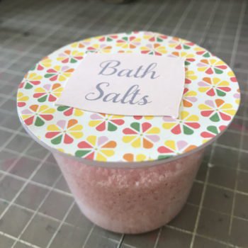 Glue Top on Container